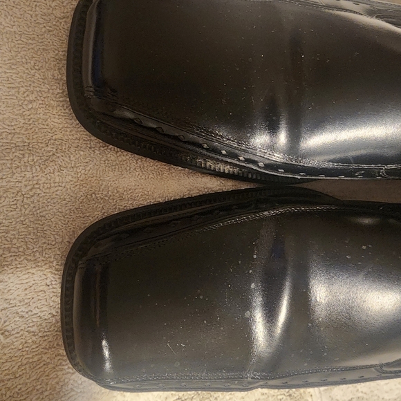 Stacy Adams Black Leather Slipons. 24363-001. Size 13M - Picture 2 of 6